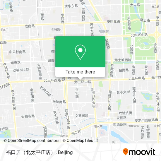 福口居（北太平庄店） map