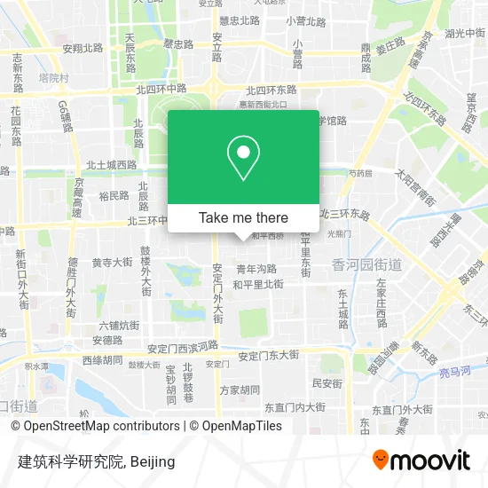 建筑科学研究院 map