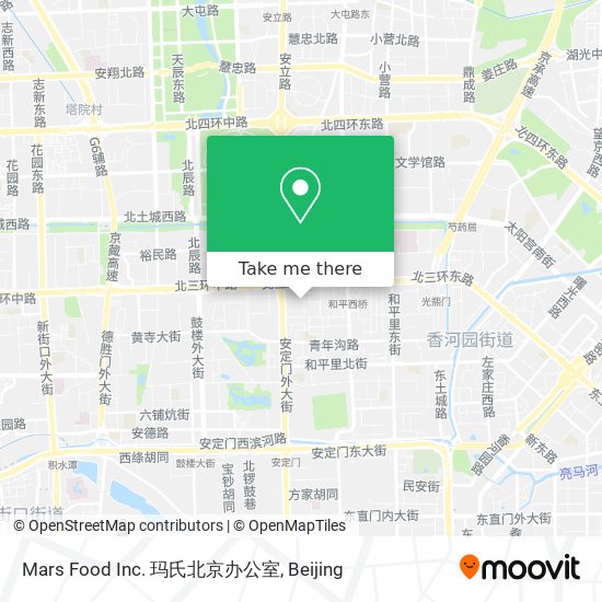 Mars Food Inc. 玛氏北京办公室 map