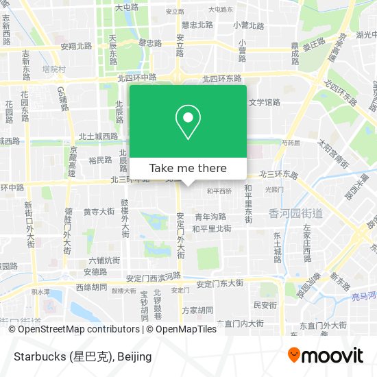 Starbucks (星巴克) map