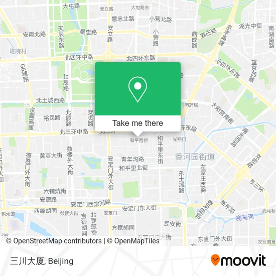 三川大厦 map
