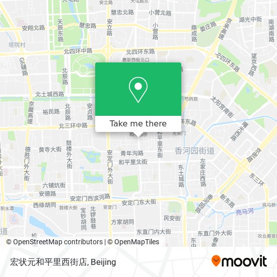 宏状元和平里西街店 map