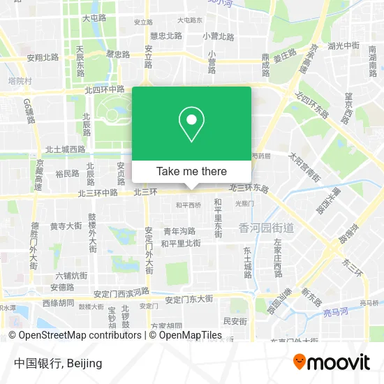 中国银行 map