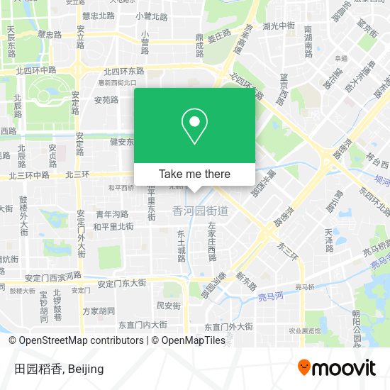 田园稻香 map
