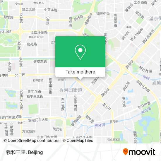 羲和三里 map