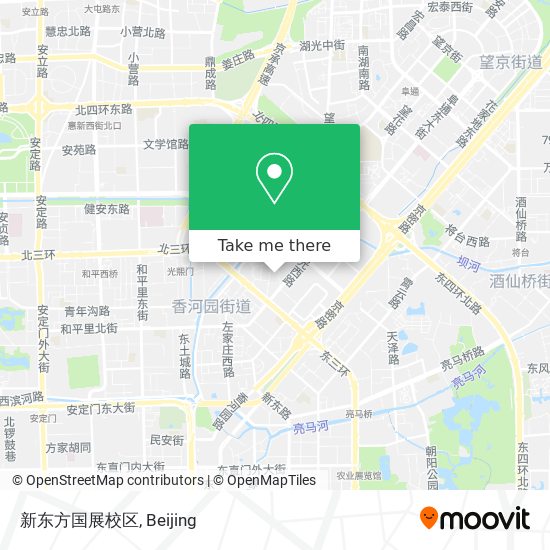 新东方国展校区 map
