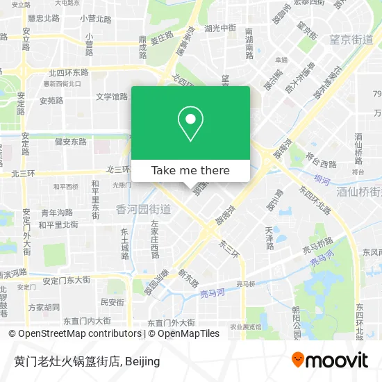 黄门老灶火锅簋街店 map