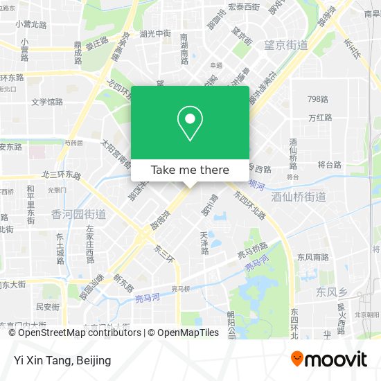 Yi Xin Tang map