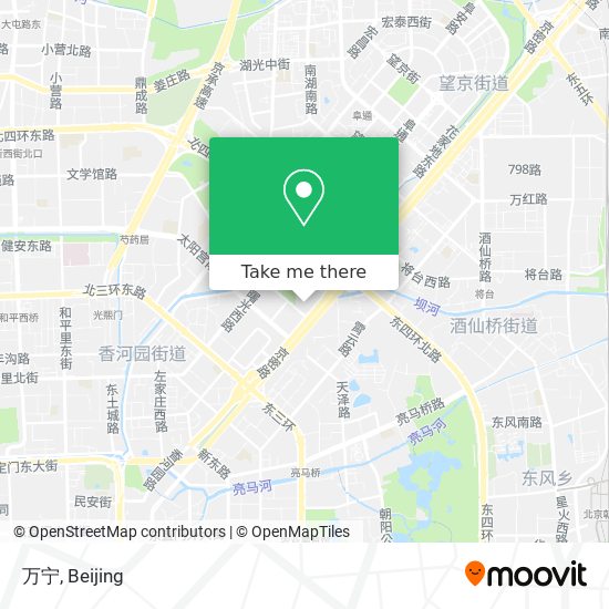 万宁 map