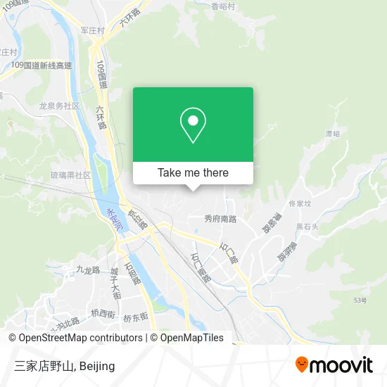 三家店野山 map