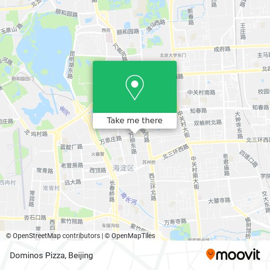 Dominos Pizza map