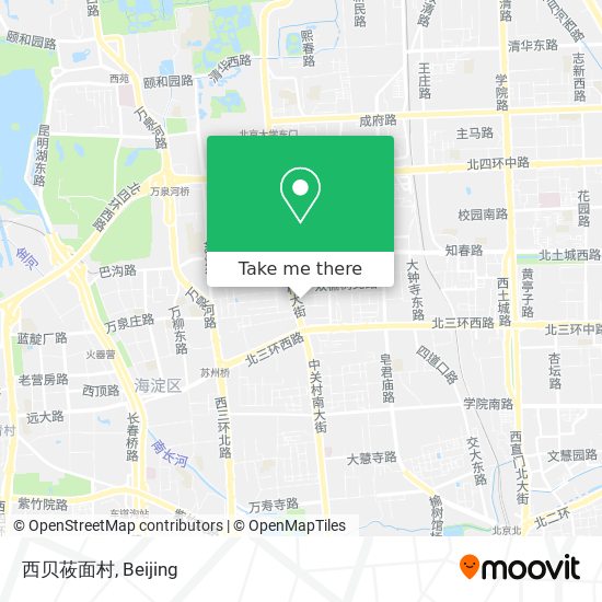 西贝莜面村 map
