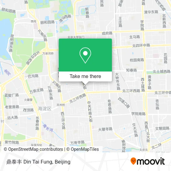 鼎泰丰 Din Tai Fung map