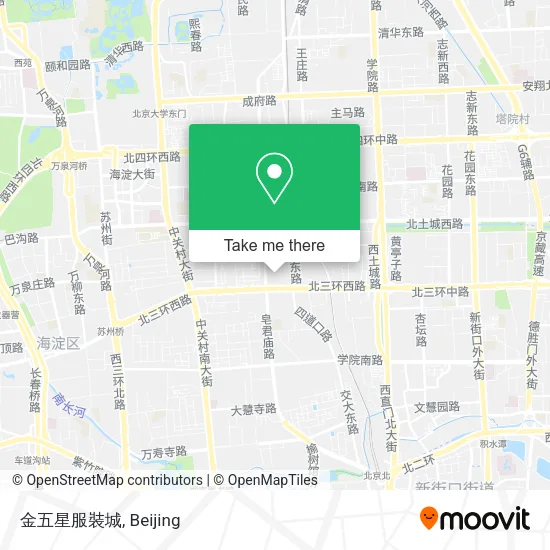 金五星服裝城 map