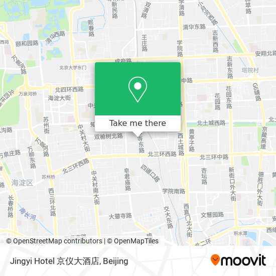 Jingyi Hotel 京仪大酒店 map