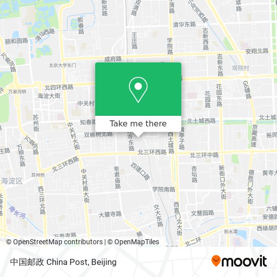 中国邮政 China Post map