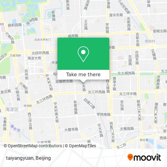 taiyangyuan map