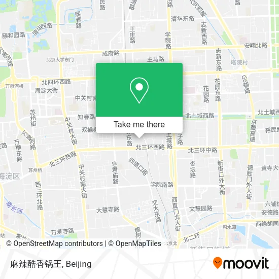 麻辣酷香锅王 map