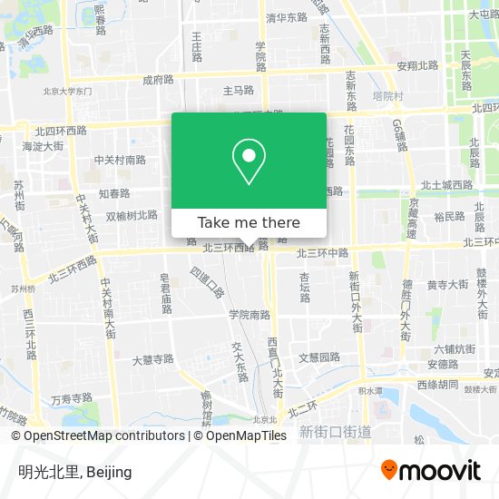 明光北里 map
