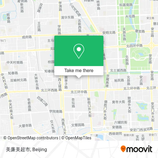 美廉美超市 map