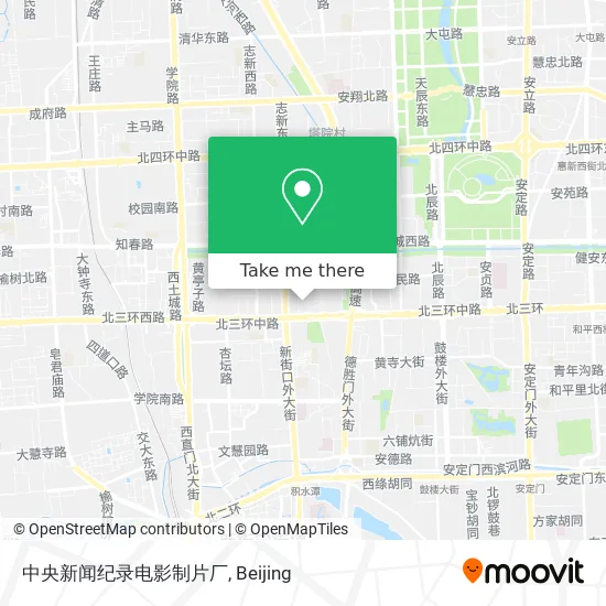 中央新闻纪录电影制片厂 map