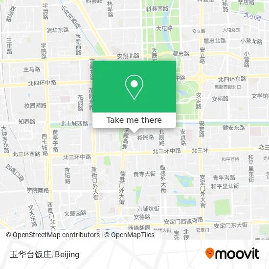 玉华台饭庄 map