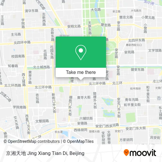 京湘天地 Jing Xiang Tian Di map