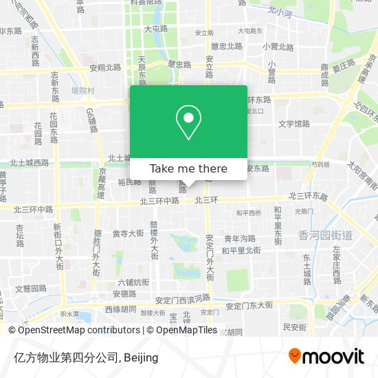 亿方物业第四分公司 map