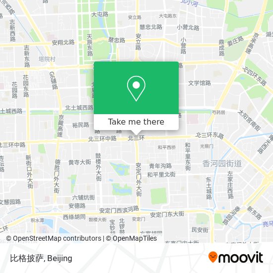 比格披萨 map