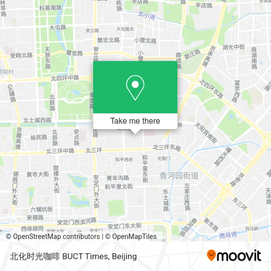 北化时光咖啡 BUCT Times map