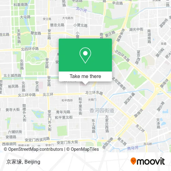 京家缘 map