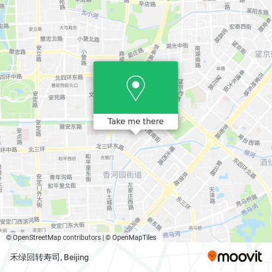 禾绿回转寿司 map