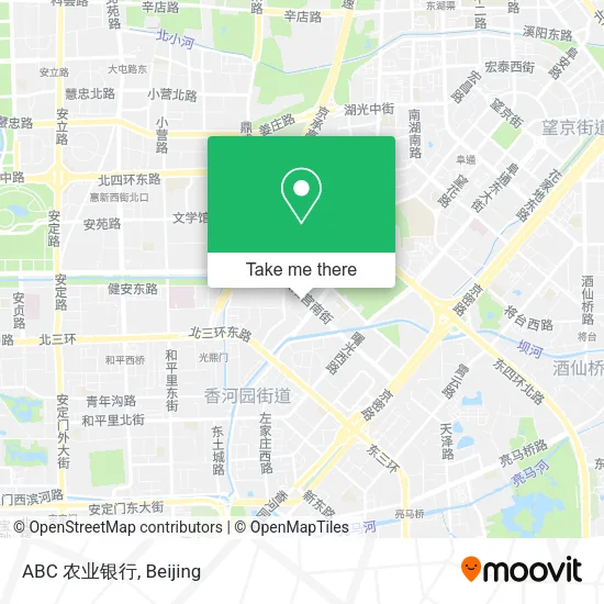 ABC 农业银行 map
