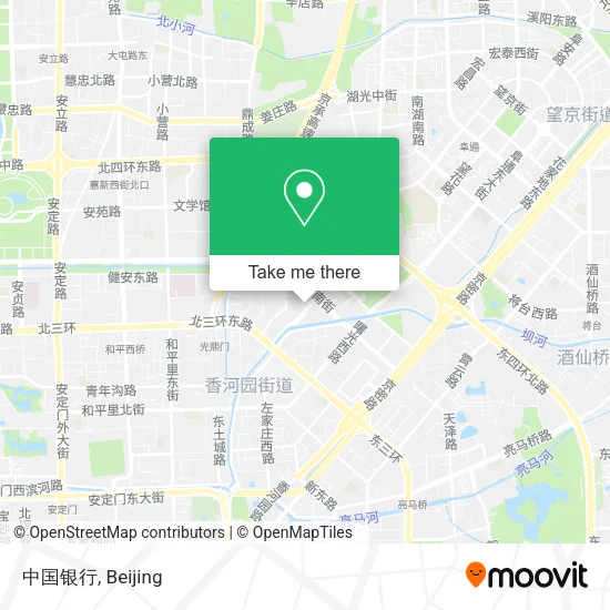 中国银行 map