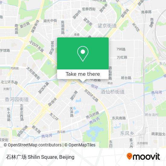 石林广场 Shilin Square map