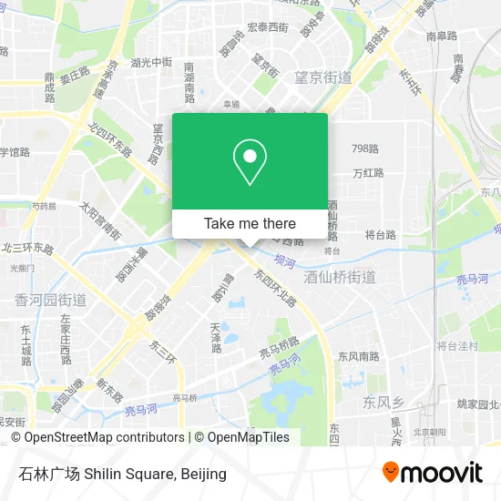 石林广场 Shilin Square map