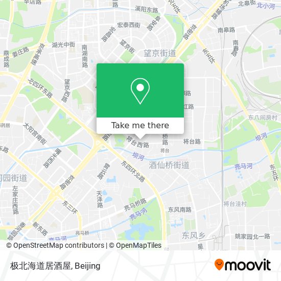 极北海道居酒屋 map