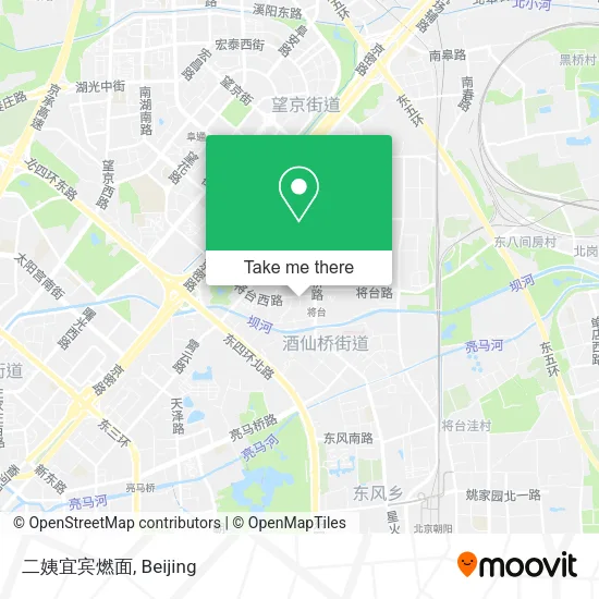 二姨宜宾燃面 map