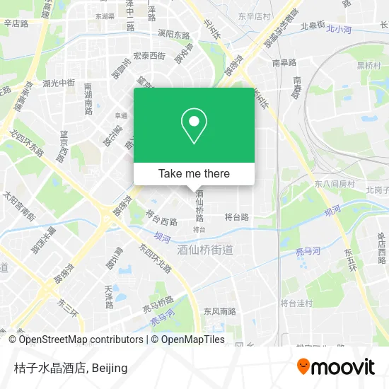 桔子水晶酒店 map