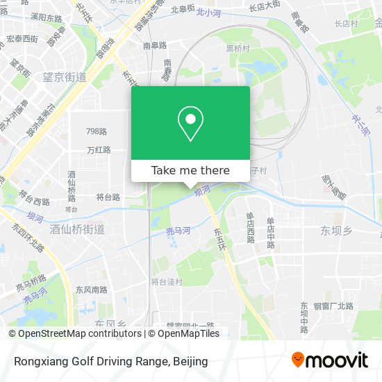 Rongxiang Golf Driving Range map
