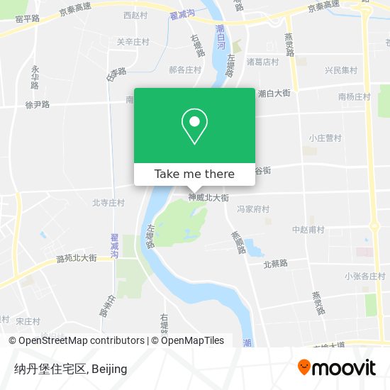 纳丹堡住宅区 map