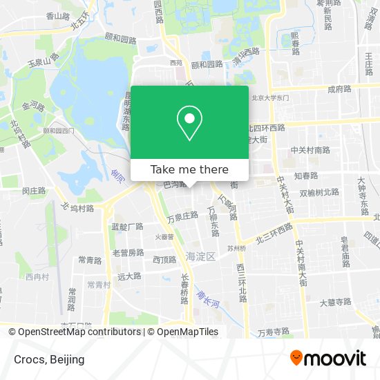 Crocs map
