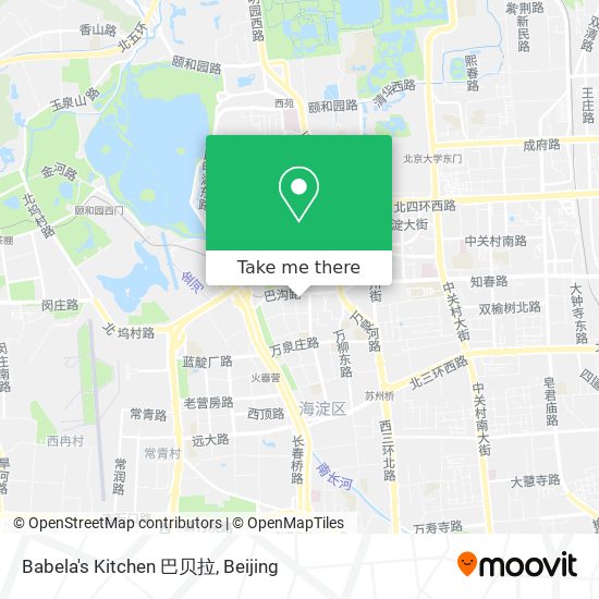 Babela's Kitchen 巴贝拉 map