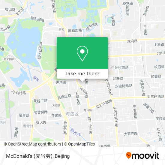 McDonald's (麦当劳) map