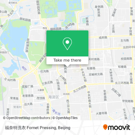 福奈特洗衣 Fornet Pressing map
