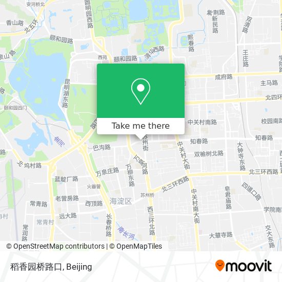 稻香园桥路口 map
