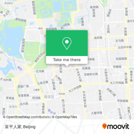 富平人家 map