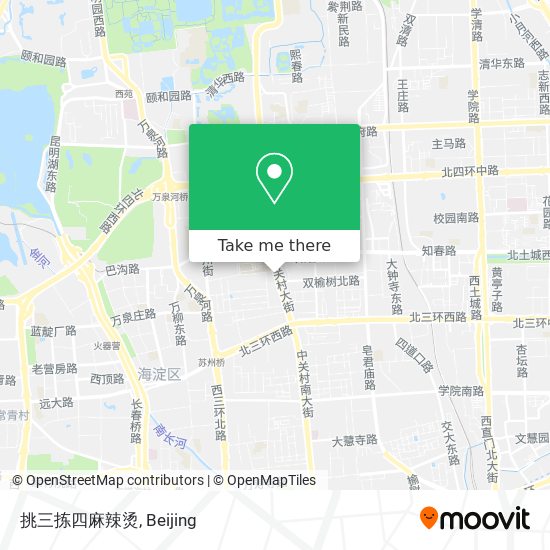 挑三拣四麻辣烫 map