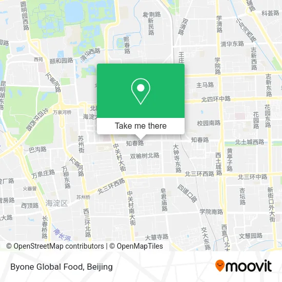 Byone Global Food map