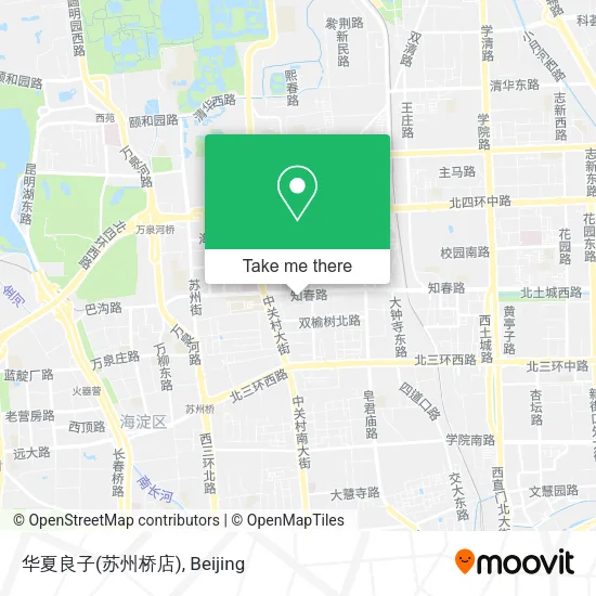 华夏良子(苏州桥店) map